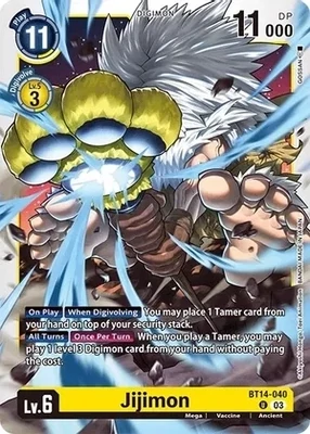Jijimon - Blast Ace (BT14)
Blast Ace