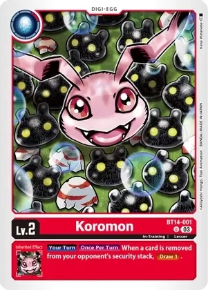 Koromon - Blast Ace (BT14) Blast Ace