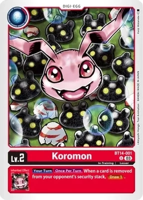 Koromon - Blast Ace (BT14)
Blast Ace