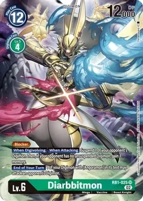 SH Diarbbitmon (Textured Alternate Art) - Resurgence Booster (RB-01)
Resurgence Booster