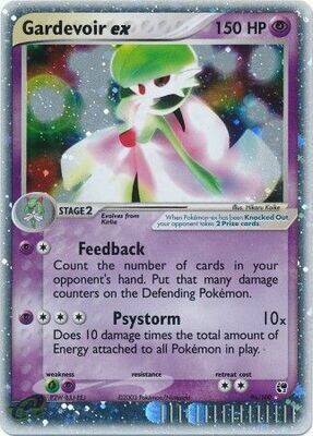 SJ Gardevoir ex - 96/100 - Ultra-Rare Ex Sandstorm Singles (Danada)