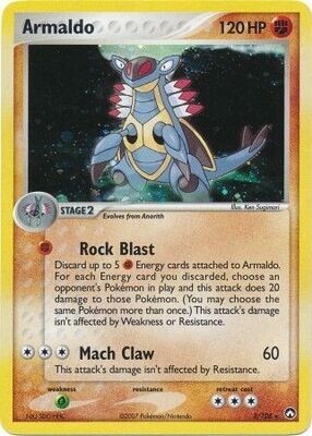 Armaldo - 3/108 - Holo Rare
Ex Power Keepers Singles
