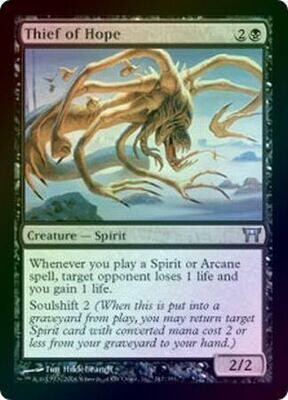 Thief of Hope - Foil
Champions of Kamigawa Foil Singles(Español)