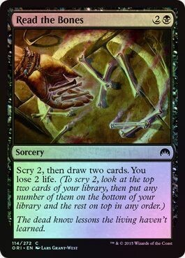 Read the Bones 114/272 - Foil
Magic Origins Foil Singles(Español)