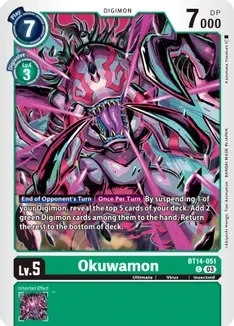 Okuwamon - Blast Ace (BT14) Blast Ace