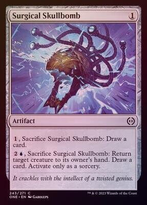 Surgical Skullbomb 243/271 - Foil Phyrexia All Will Be One Foil Singles