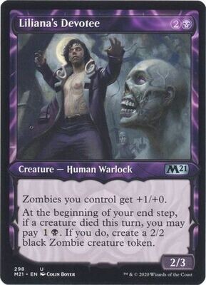 Liliana&#39;s Devotee 298 - Core Set 2021 (M21)