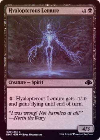 Hyalopterous Lemure 089/261 - Foil Dominaria Remastered Foil Singles