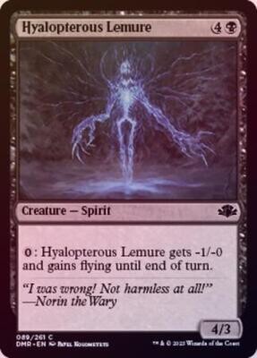 Hyalopterous Lemure 089/261 - Foil Dominaria Remastered Foil Singles