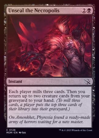 Unseal the Necropolis 0128 - Foil March of the Machine Foil Singles