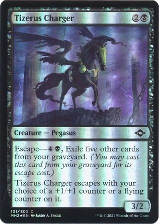 Tizerus Charger 101/303 - Foil Modern Horizons 2 Foil Singles