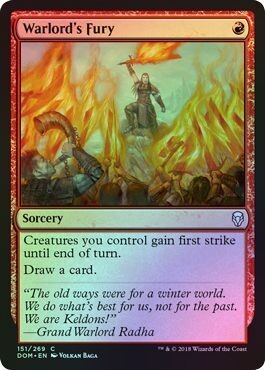 Warlord&#39;s Fury 151/269 - Foil
Dominaria Foil Singles (Español)