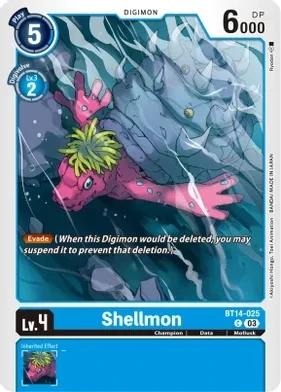 Shellmon - Blast Ace (BT14)
Blast Ace