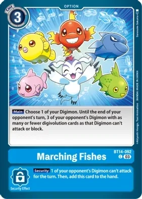 Marching Fishes - Blast Ace (BT14)
Blast Ace
