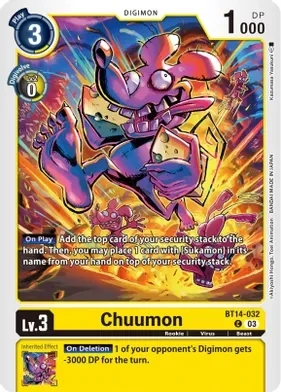 Chuumon - Blast Ace (BT14)
Blast Ace