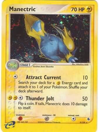Manectric - 9/109 - Holo Rare
Ex Ruby &amp; Sapphire Singles
