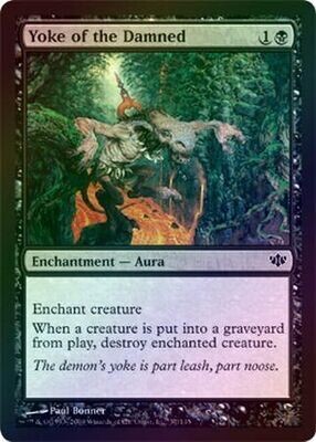 Yoke of the Damned 57/145 - Foil Conflux Foil Singles