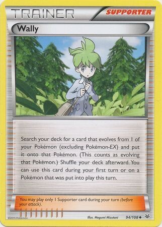 Wally - 94/108 - Uncommon XY: Roaring Skies Singles