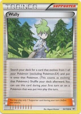 Wally - 94/108 - Uncommon XY: Roaring Skies Singles
