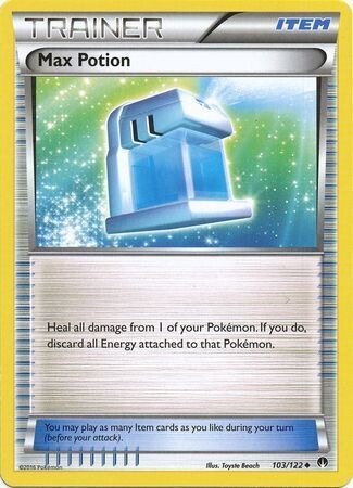 Max Potion - 103/122 - Uncommon
XY: Breakpoint Singles