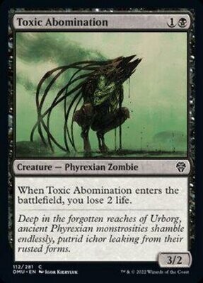 Toxic Abomination 112/281 - Dominaria United Singles (Español)