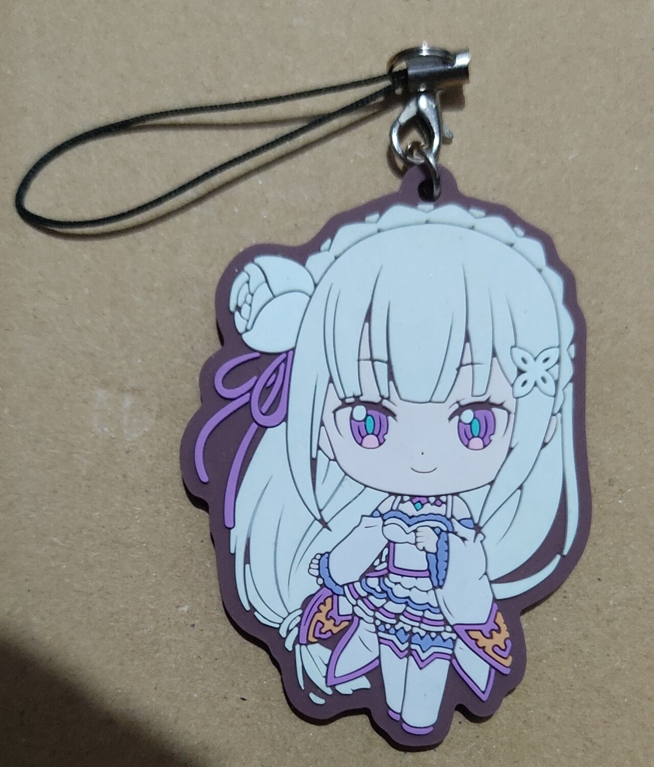 SH Re Zero Emilia Llavero Goma