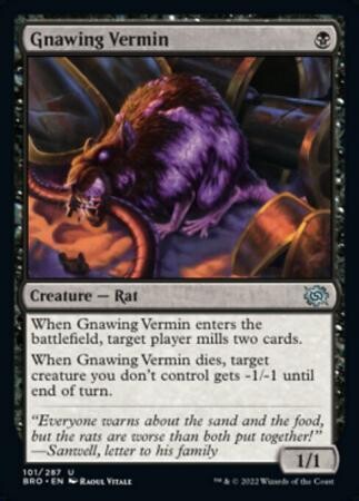 Gnawing Vermin 101/287 - The Brothers&#39; War Singles (Español)