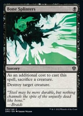 Bone Splinters 083/281 Dominaria United Singles (Español)