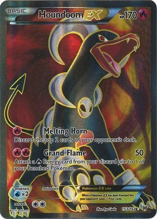 SJ Houndoom EX - 153/162 - Full Art Ultra Rare
XY: Breakthrough Singles