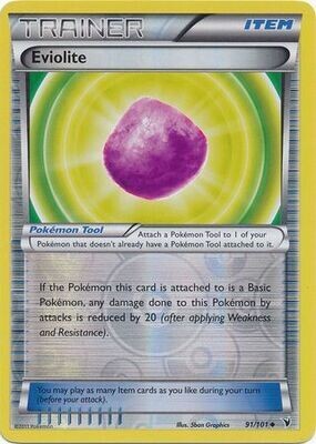 Eviolite - 91/101 - Uncommon Reverse Holo
Black &amp; White 3: Noble Victories Reverse Holo Singles
