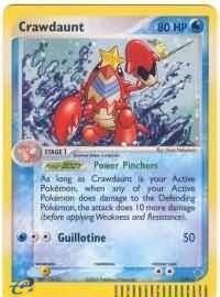 Crawdaunt - 3/97 - Holo Rare
Ex Dragon Singles