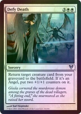 Defy Death - Foil
Avacyn Restored Foil Singles (Español)