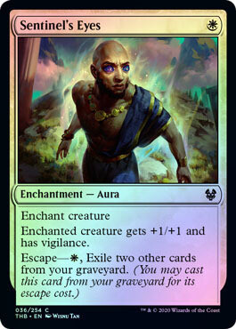 Sentinel&#39;s Eyes 036/254 - Foil Theros: Beyond Death Foil Singles