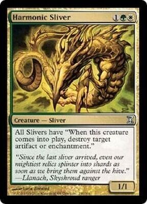 Harmonic Sliver
Time Spiral Singles (Español)