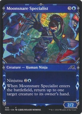 Moonsnare Specialist 335 - Showcase Ninja Frame
Kamigawa Neon Dynasty Collector Booster Singles