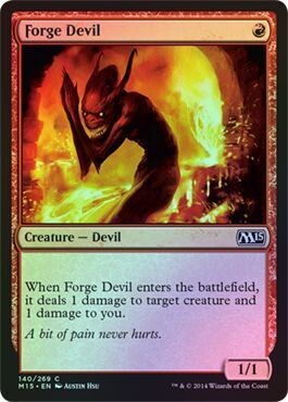 Forge Devil 140/269 - Foil Magic 2015 (M15) Foil Singles (Español)