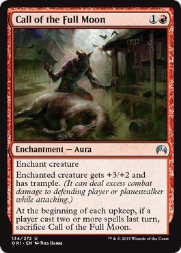 Call of the Full Moon 134/272 Magic Origins Singles