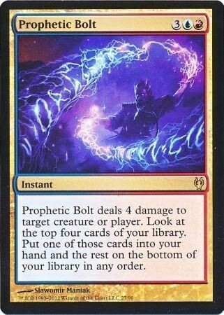 Prophetic Bolt
Duel Decks Izzet vs. Golgari Singles