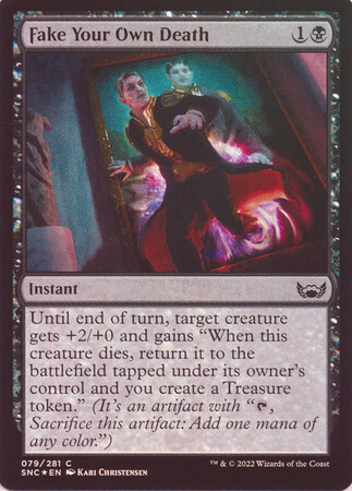 Fake Your Own Death 079/281 - Foil Streets of New Capenna Foil Singles