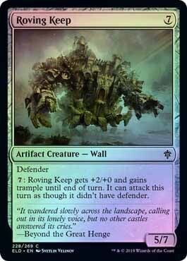 Roving Keep 228/269 - Foil Throne of Eldraine Foil Singles