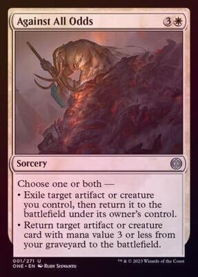 Against All Odds 001/271 - Foil Phyrexia All Will Be One Foil Singles