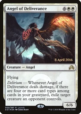 Angel of Deliverance 002/297 - Launch Party &amp; Release Event Promos (LARP) (Español) (FOIL)