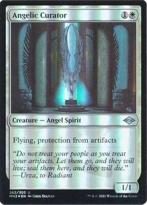 Angelic Curator 262/303 - Foil Modern Horizons 2 Foil Singles