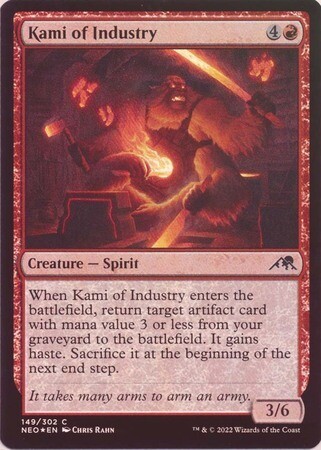 Kami of Industry 149/302 - Foil
Kamigawa Neon Dynasty Foil Singles