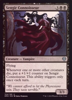 Sengir Connoisseur 104/281 - Foil Dominaria United Foil Singles