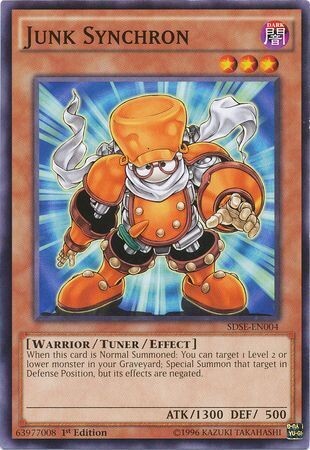 Junk Synchron - SDSE-EN004 - Common 1st Edition Structure Deck: Synchron Extreme 1st Edition Singles