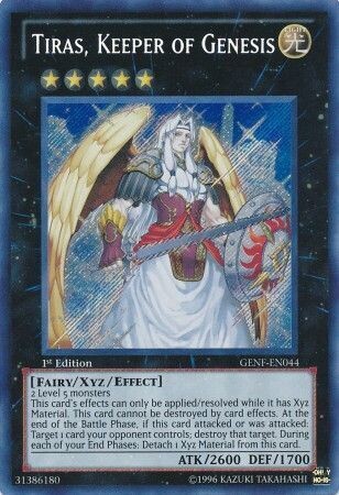 Tiras, Keeper of Genesis - GENF-EN044 - Secret Rare 1st Edition
Generation Force 1st Edition Singles