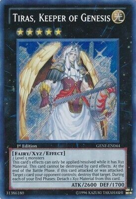 Tiras, Keeper of Genesis - GENF-EN044 - Secret Rare 1st Edition
Generation Force 1st Edition Singles