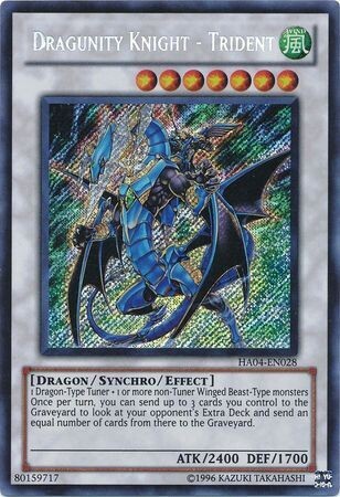 Dragunity Knight - Trident - HA04-EN028 - Secret Rare Unlimited
Hidden Arsenal 4: Trishula&#39;s Triumph [HA04] Unlimited Singles