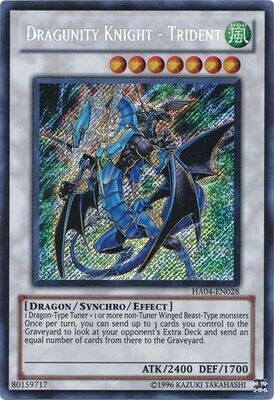Dragunity Knight - Trident - HA04-EN028 - Secret Rare Unlimited
Hidden Arsenal 4: Trishula&#39;s Triumph [HA04] Unlimited Singles